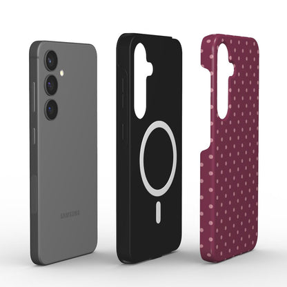 Blush Dot Cadence | Magnetic Tough Phone Case Samsung
