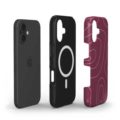 Berry Swirl Daydream | MagSafe Tough Phone Case iPhone