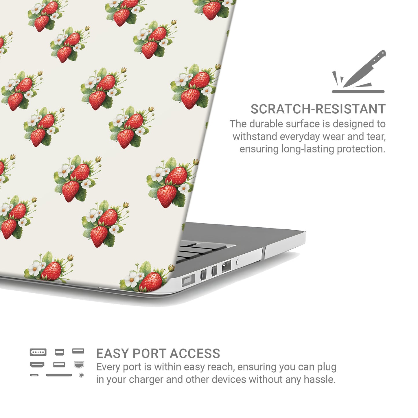 Strawberry Bliss | MacBook Case