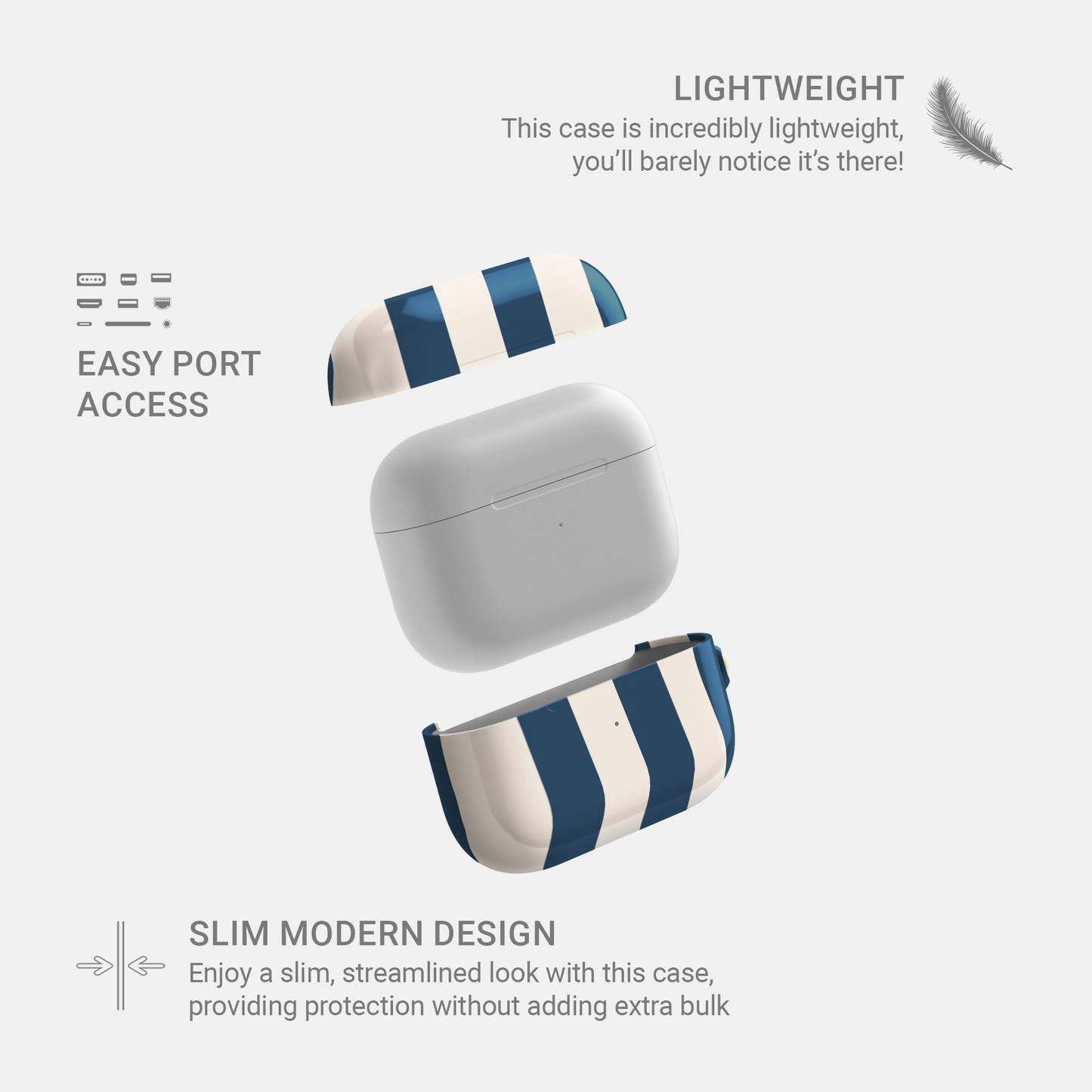 Jack‑Tar Broadstripe | Apple AirPods Tough Case