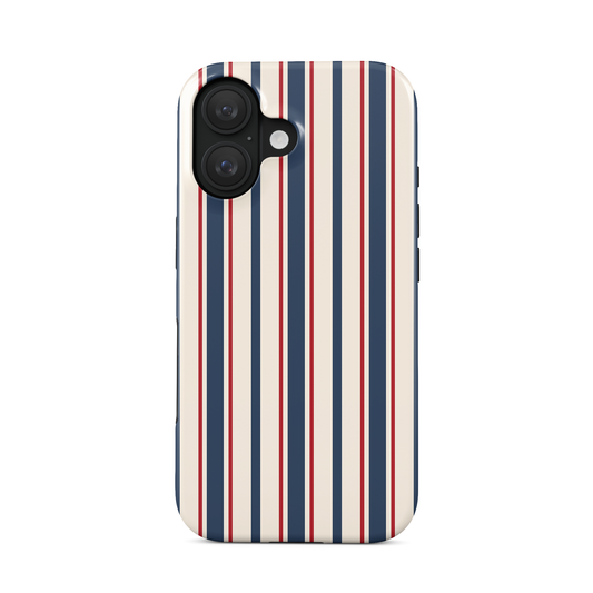 Bosun’s Pinstripe | MagSafe Tough Phone Case