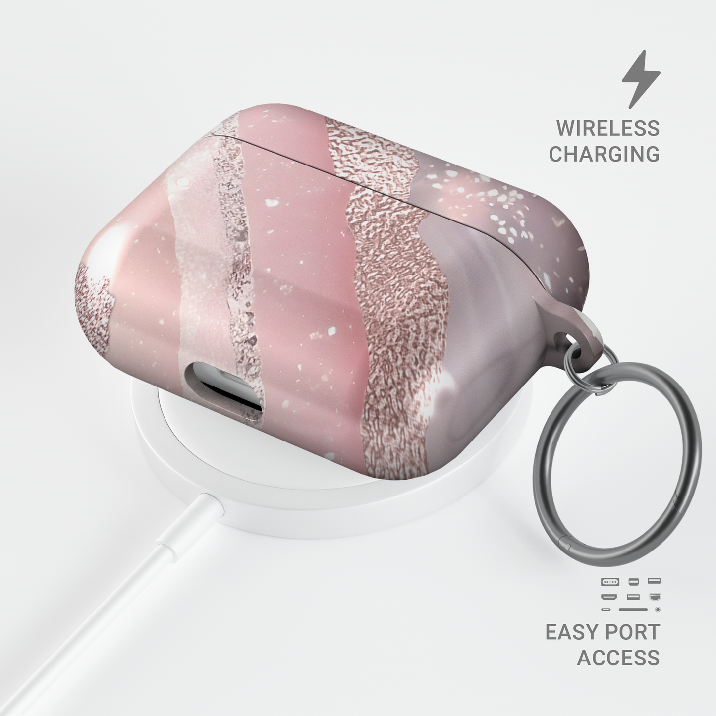Glamour Strata | Apple AirPods Tough Case