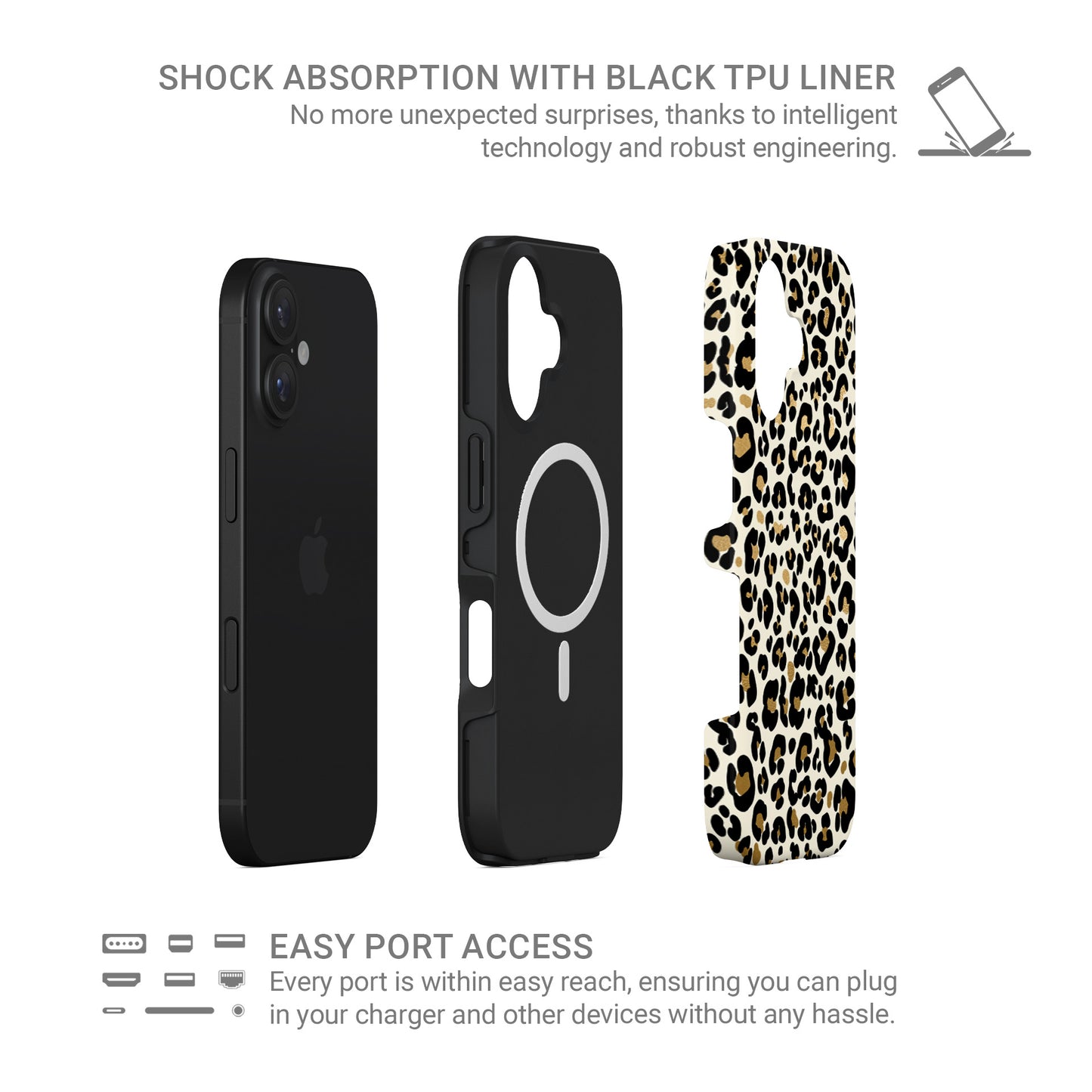 Golden Prowl | MagSafe Tough Phone Case