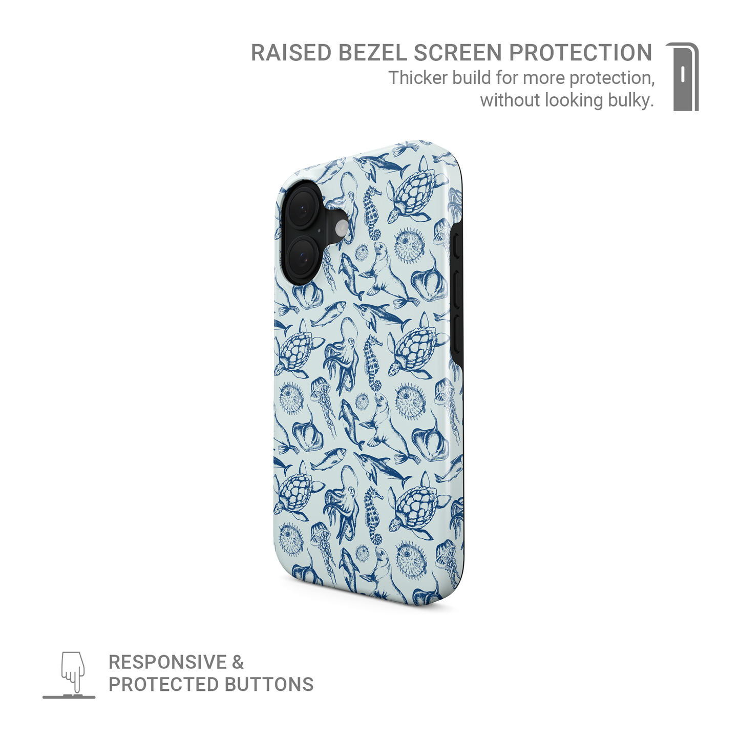 Ink Of The Ocean | MagSafe Tough Phone Case