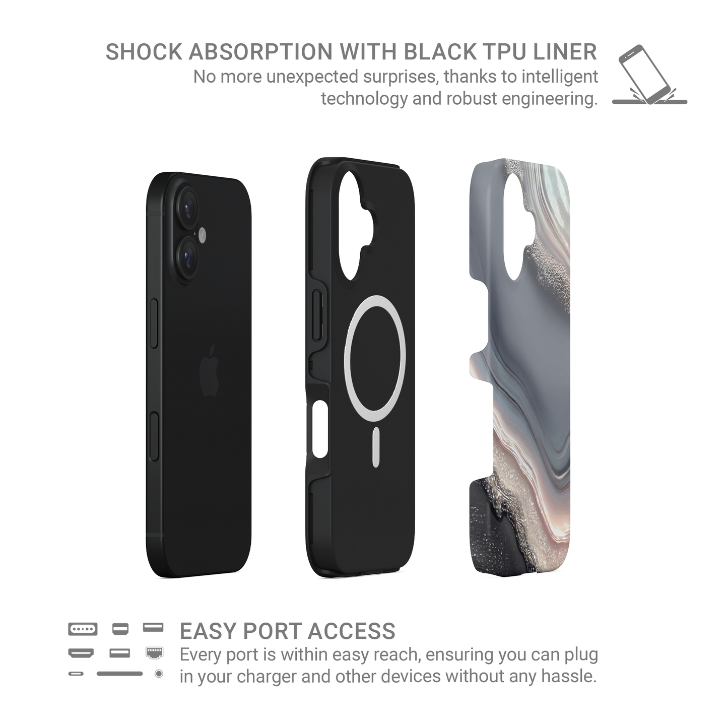 Opaline Fog | MagSafe Tough Phone Case
