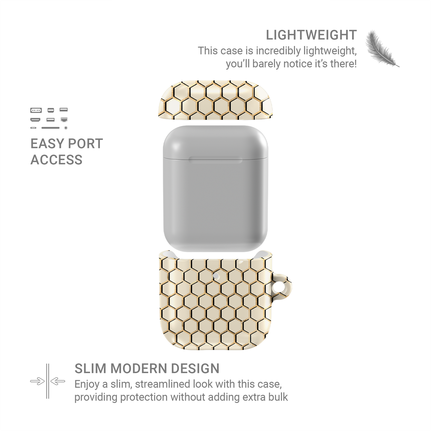 Warm Honey | Apple AirPods Tough Case