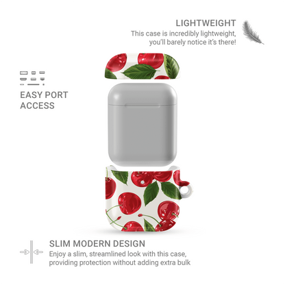 Cherry Bloom | Protective apple-airpods Tough Case - Case & Charm