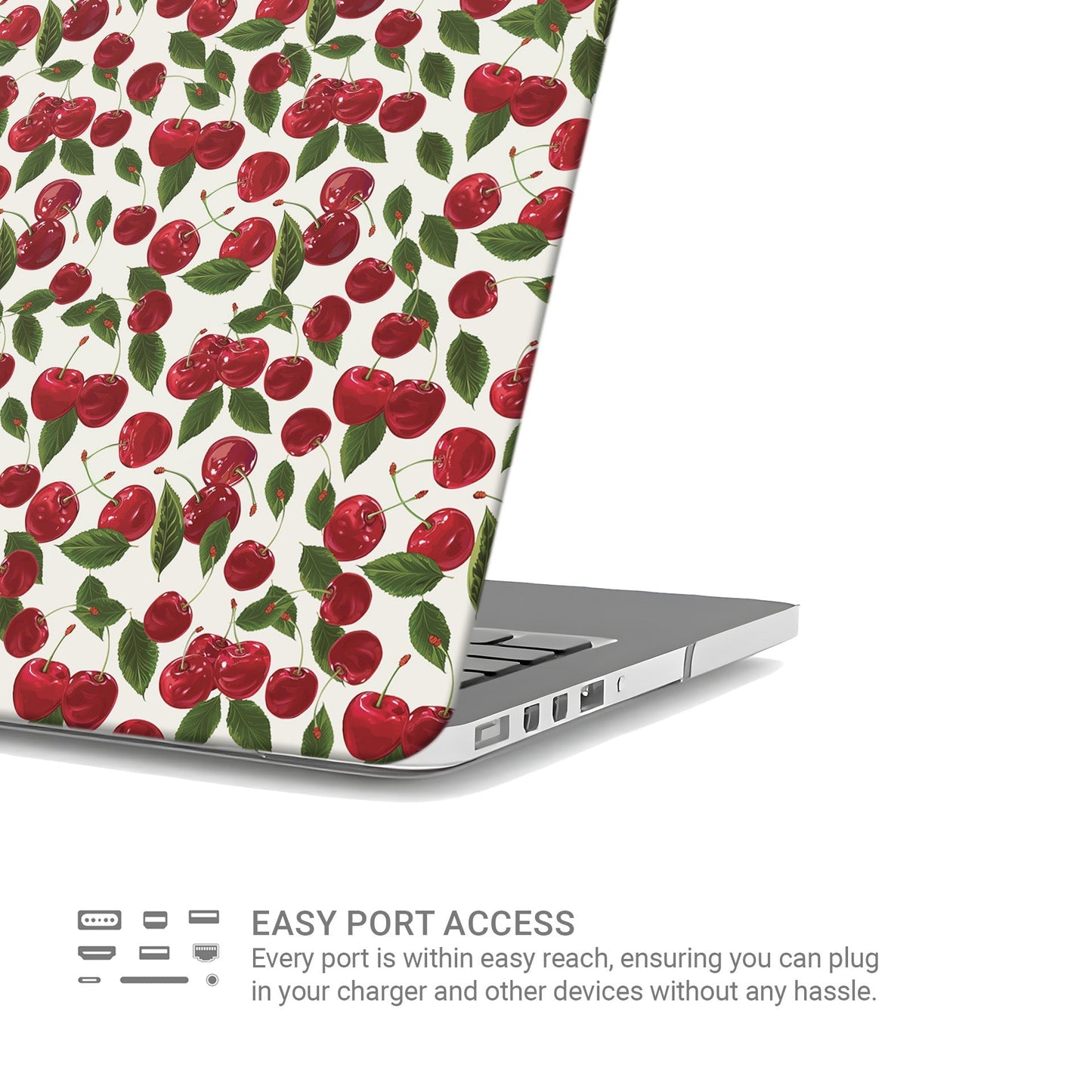 Cherry Bloom | Protective MacBook Case - Tech Accessories