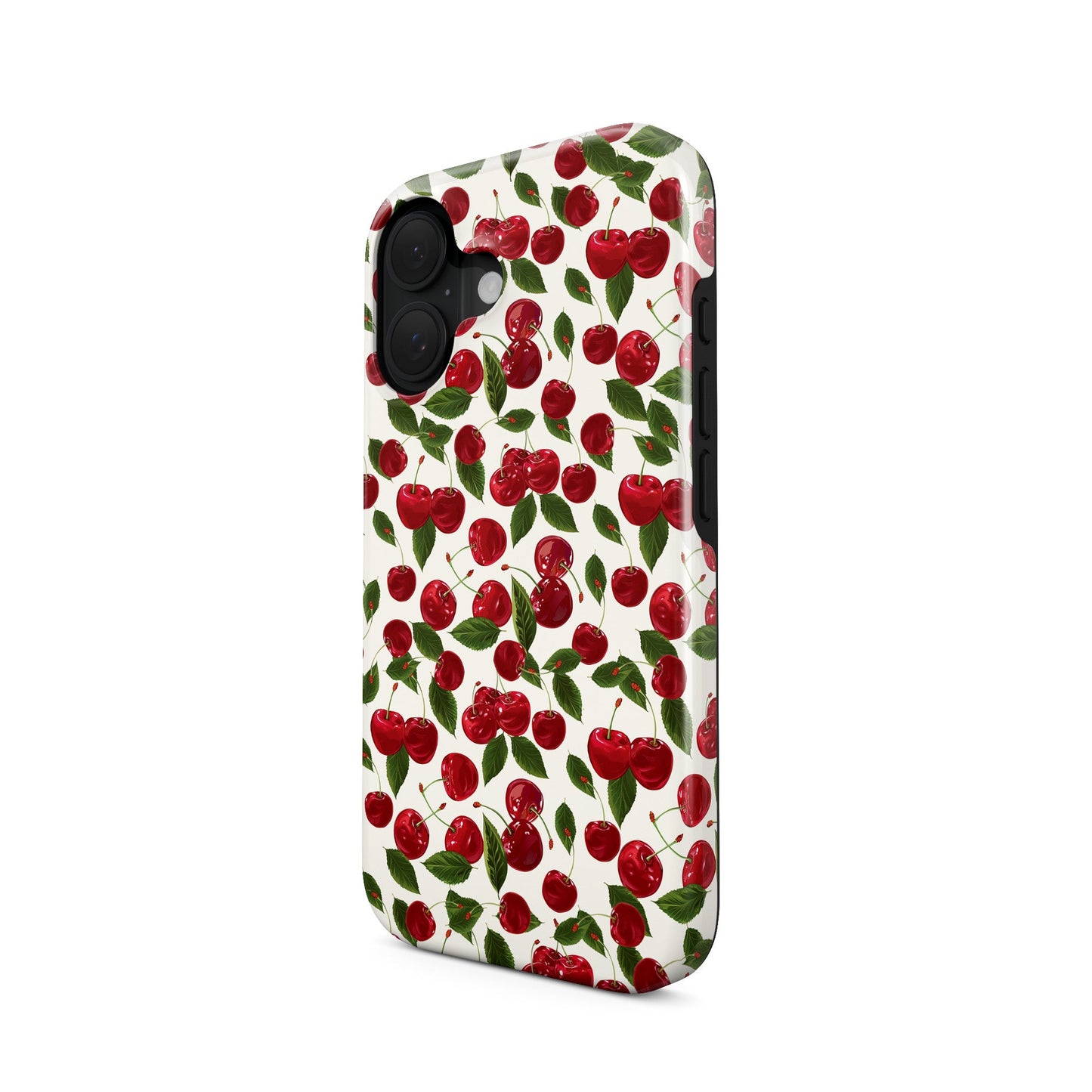 Case & Charm Cherry Bloom | Protective Snap Phone Case for iPhone, Samsung and Pixel