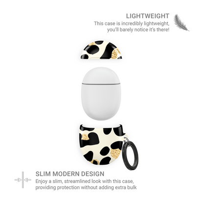 Golden Prowl | Protective Google Pixel Buds Tough Case - Case & Charm