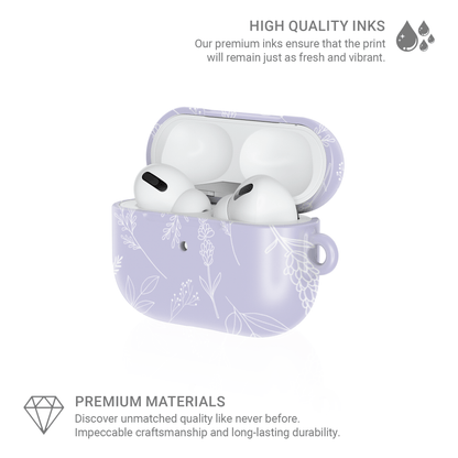 Lavender Haze | Protective Apple AirPods Tough Case - Tech Accessories