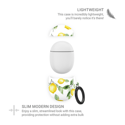 Lemon Lush | Protective Google Pixel Buds Tough Case - Case & Charm