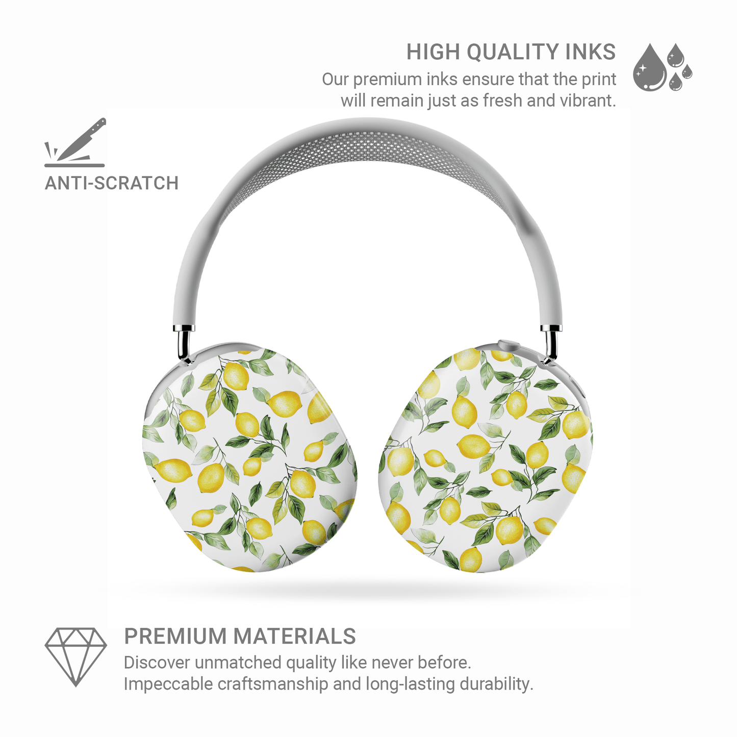 Lemon Lush | ProtectiveApple AirPods Max Tough Case - Case & Charm