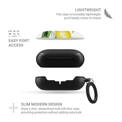 Lemon Lush | Protective Samsung Buds Tough Case - Case & Charm