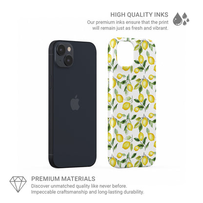 Case and Charm Lemon protective phone case