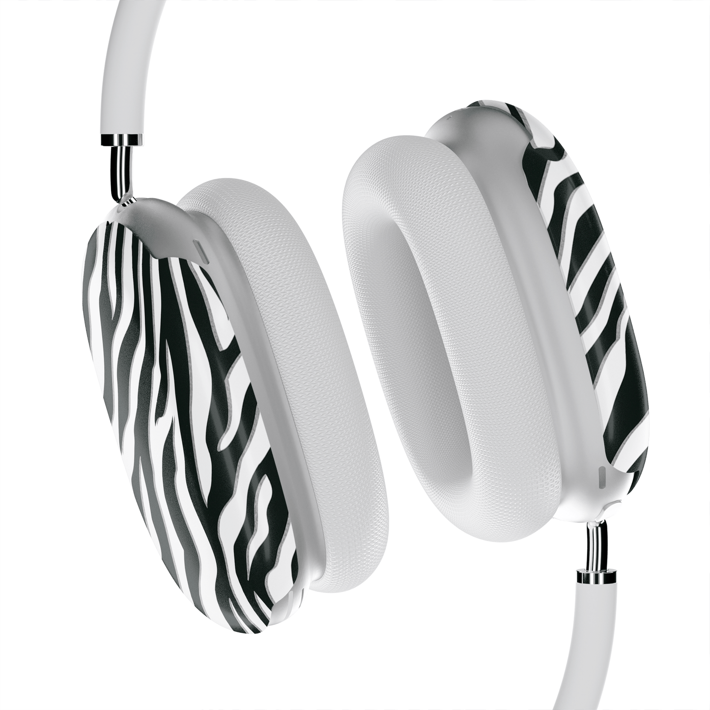 Case and Charm | Zebra Print Nocturnal Stride Protective Apple AirPods Max Case - Tech Accessories