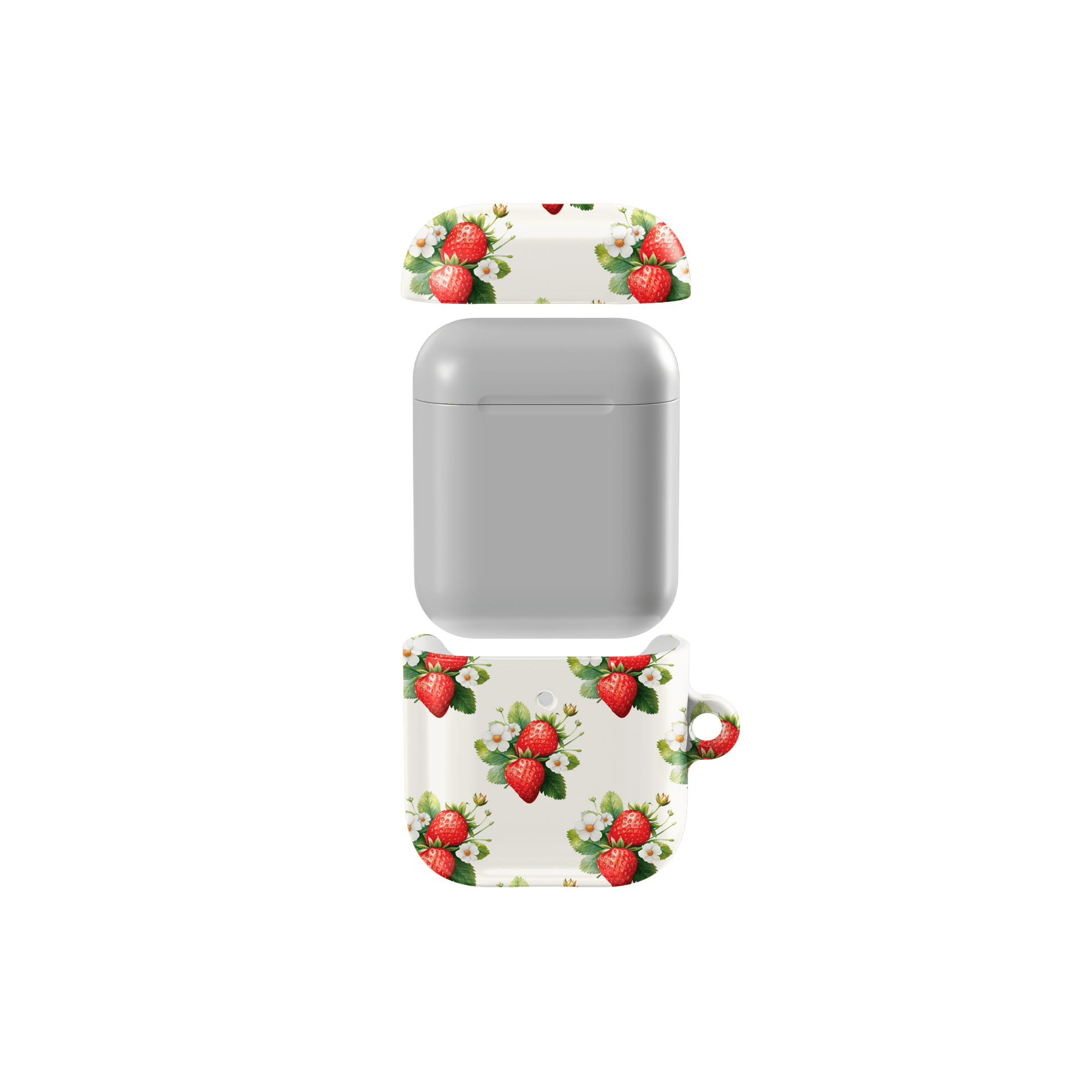 Strawberry Bliss | Protective Apple AirPods Tough Case - Case & Charm
