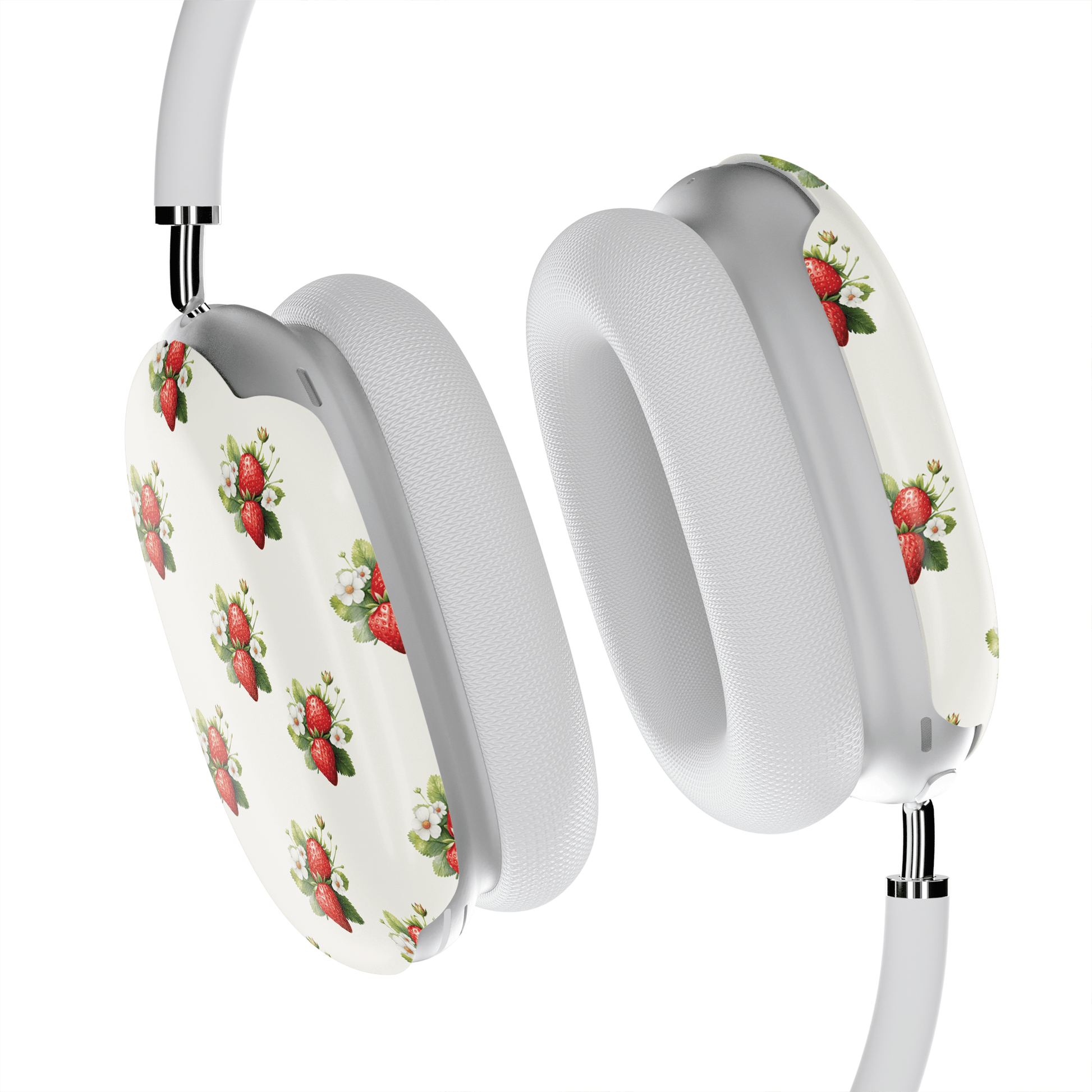 Case and Charm Strawberry Bliss | Protective Apple AirPods Max Tough Case - Case & Charm