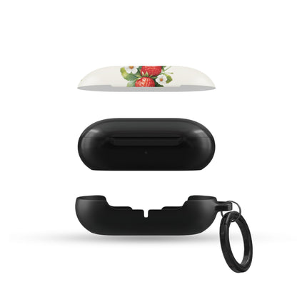 Case and Charm Strawberry Bliss | Protective Samsung Buds Tough Case - Case & Charm