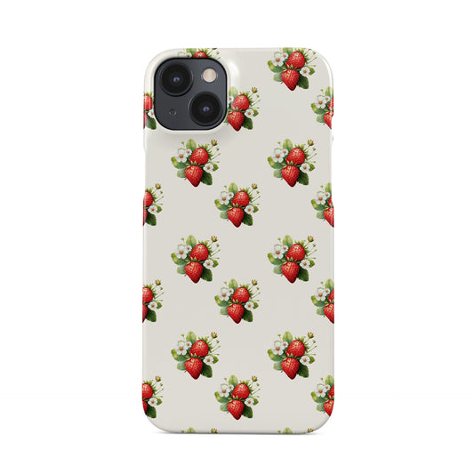 Case and Charm Strawberry protective phone case