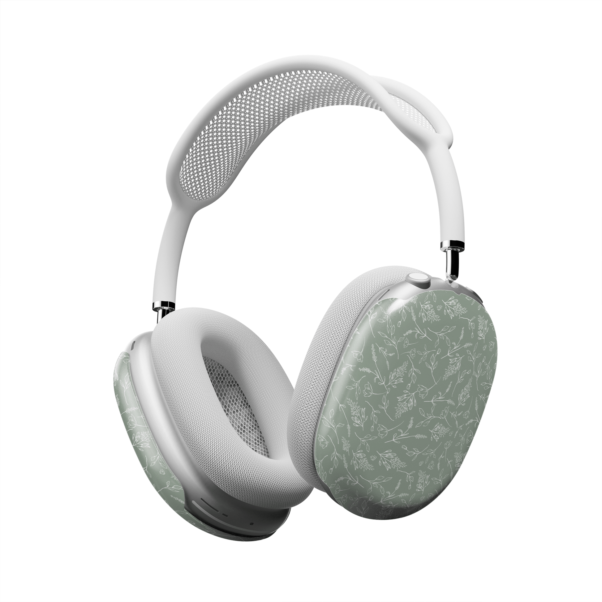 Whispering Greens | Protective Apple AirPods Max Tough Case - Tech Accessories