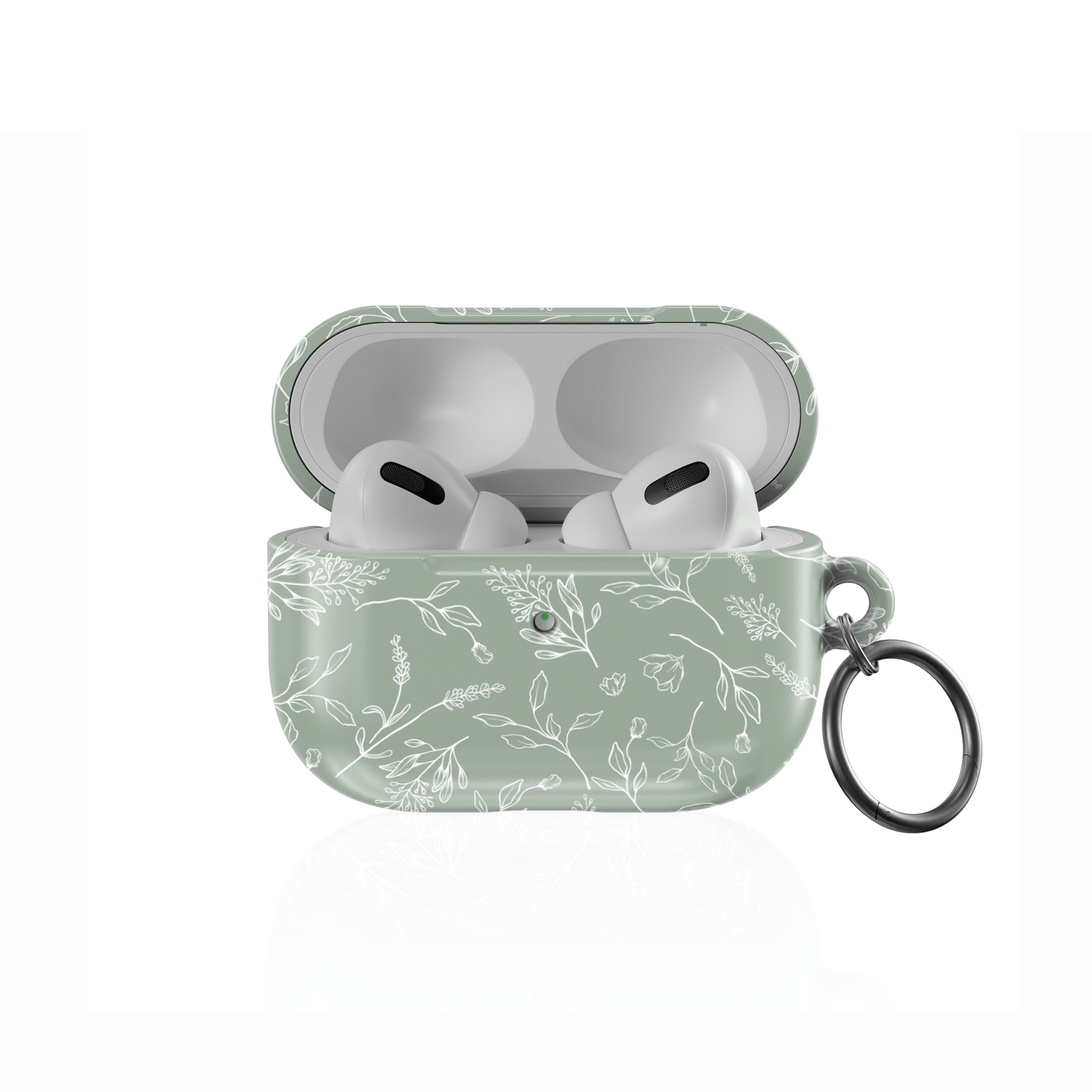 Whispering Greens | Apple AirPods Tough Case - Tech Accessories