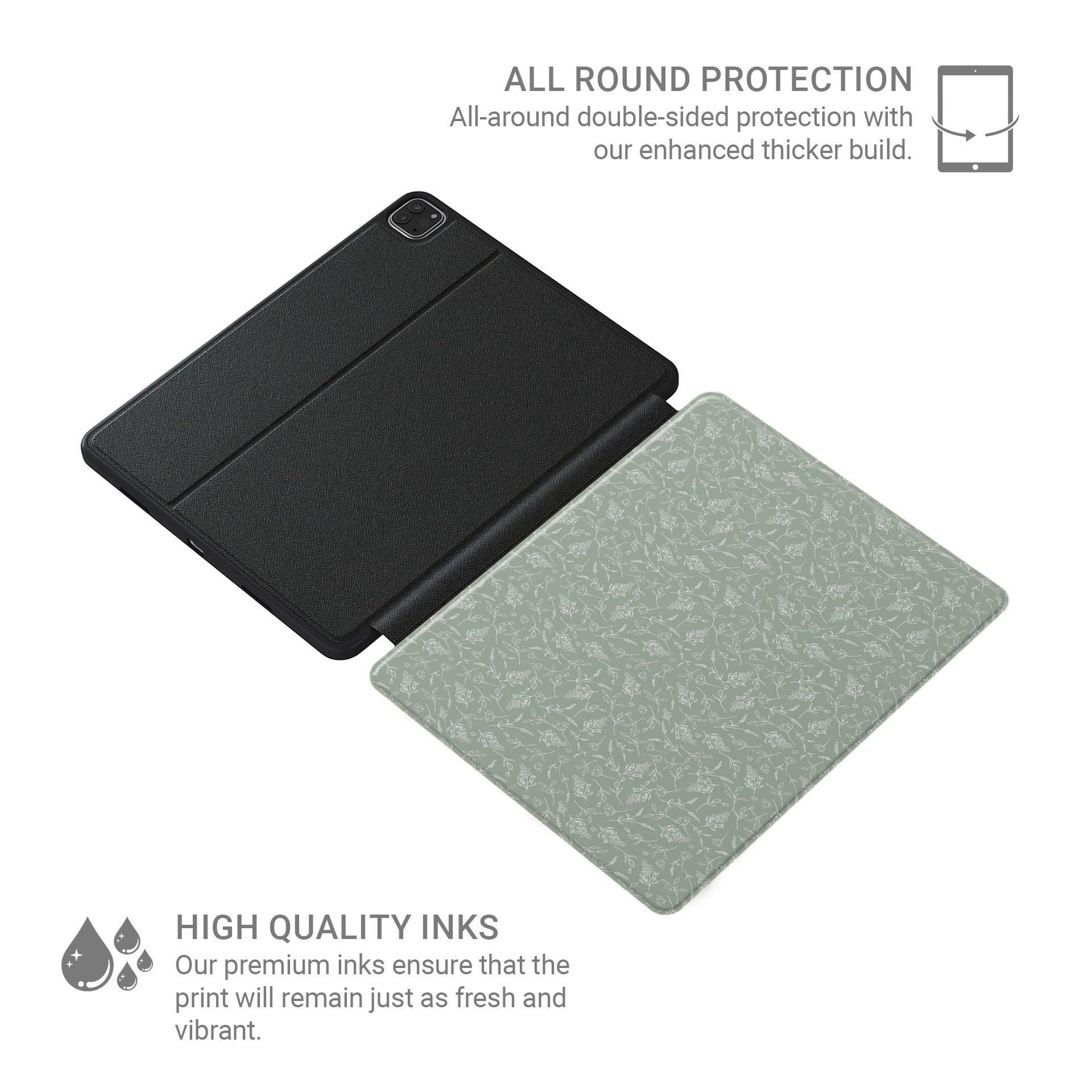 Whispering Greens | Apple iPad Case - Tech Accessories