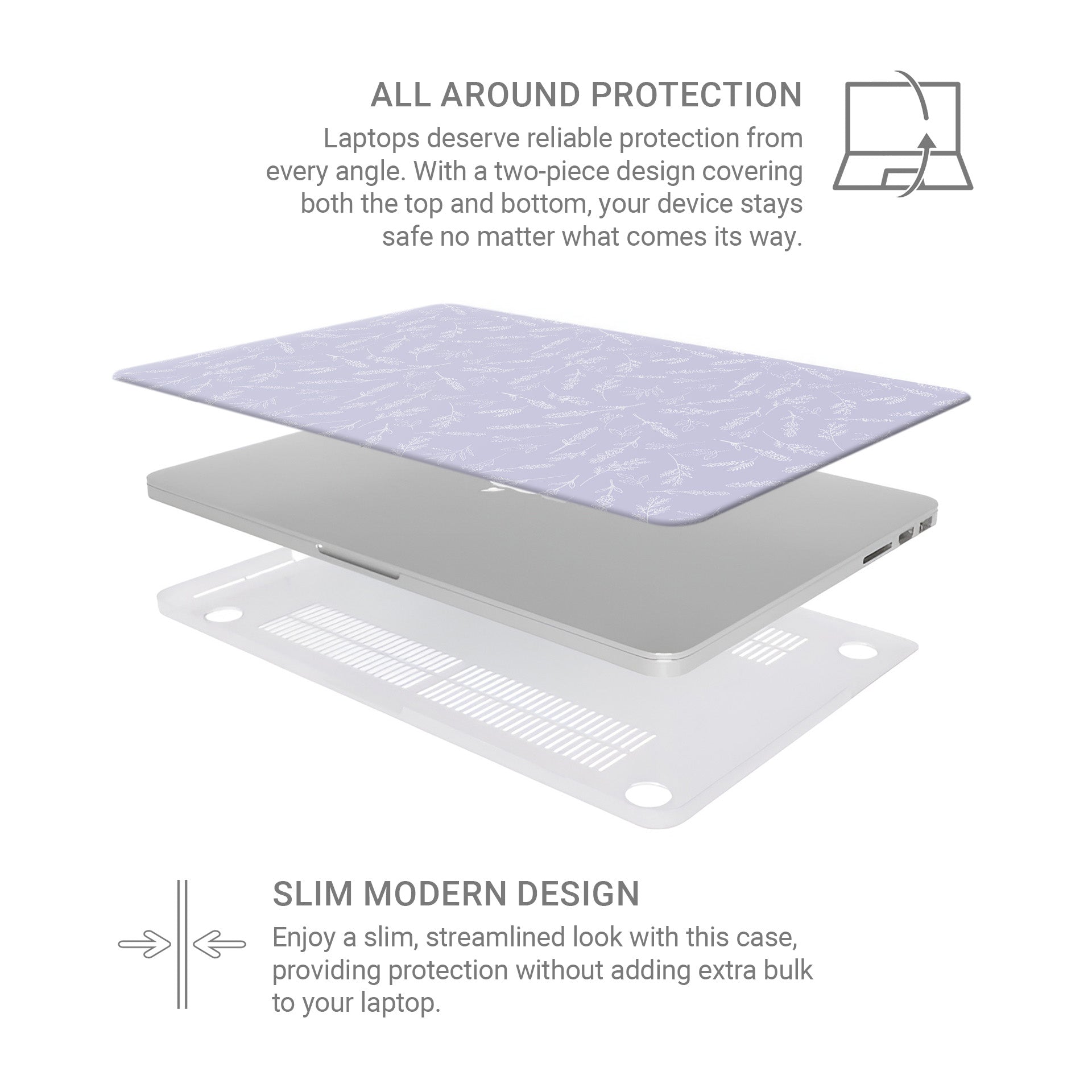 Lavender Haze | Protective MacBook Case - Tech Accessories