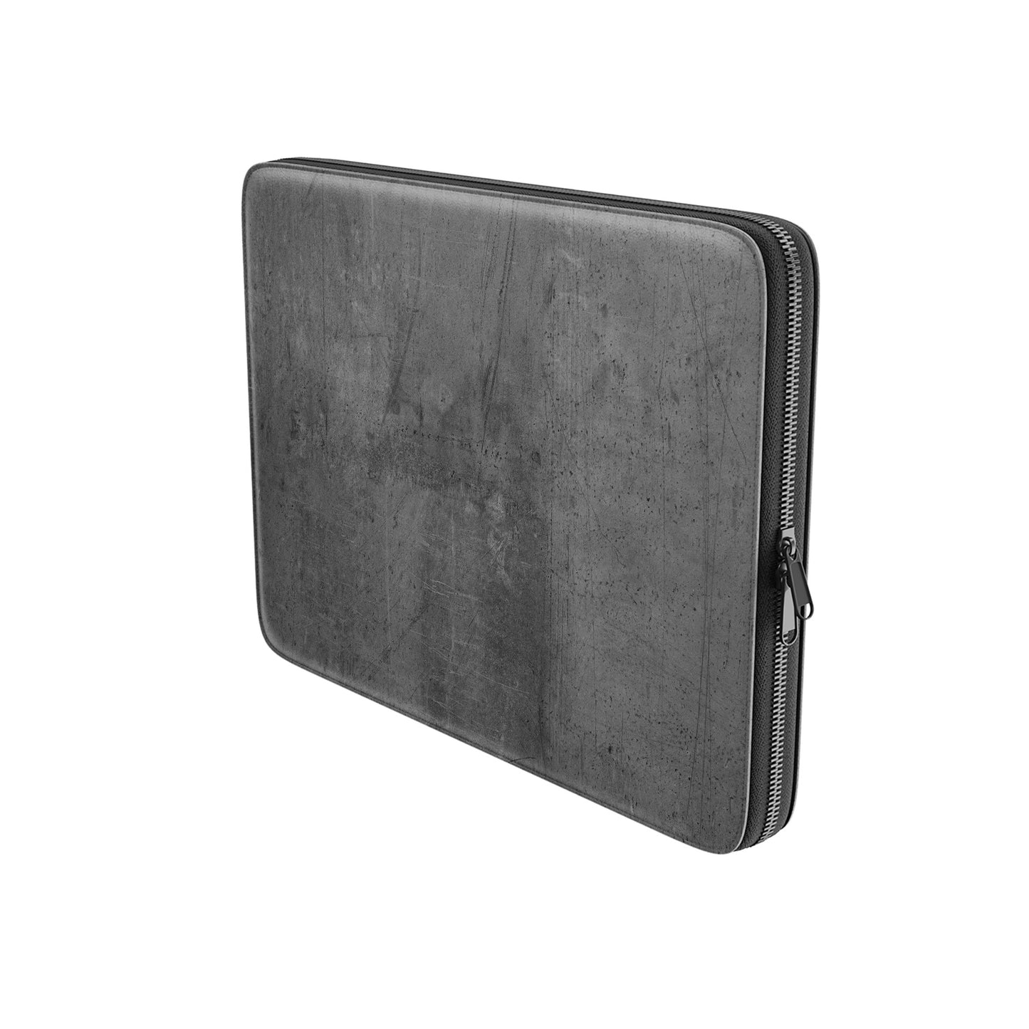 Urban Slate laptop case with grey concrete-style texture and slim padded sleeve design for everyday laptop protection