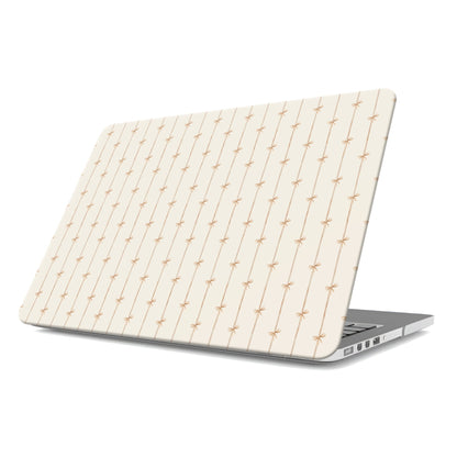 Bow pattern MacBook Air and MacBook Pro hard shell case