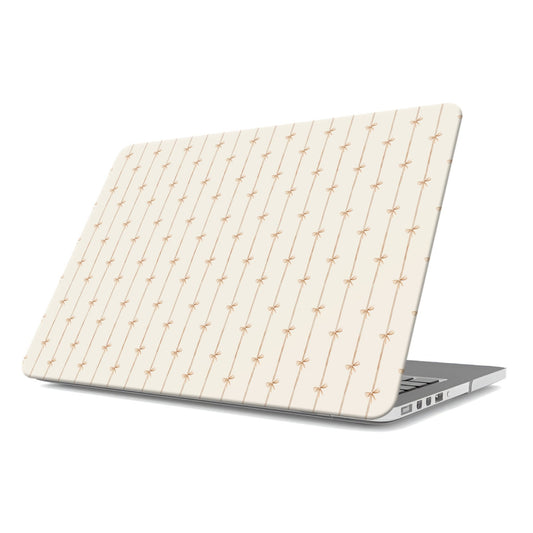 Bow pattern MacBook Air and MacBook Pro hard shell case