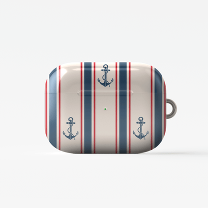 Anchor‑Watch Lines | Apple AirPods Tough Case - Case & Charm