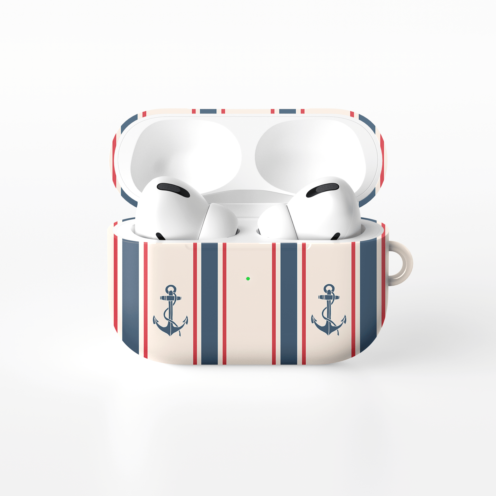 Anchor‑Watch Lines | Apple AirPods Tough Case - Case & Charm