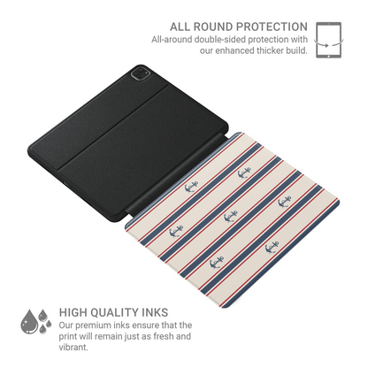 Anchor‑Watch Lines | Apple iPad Case - Case & Charm