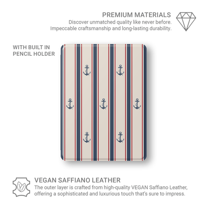Anchor‑Watch Lines | Apple iPad Case - Case & Charm