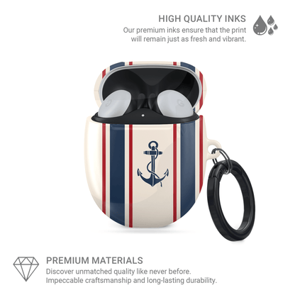 Anchor‑Watch Lines | Google Pixel Buds Tough Case - Case & Charm