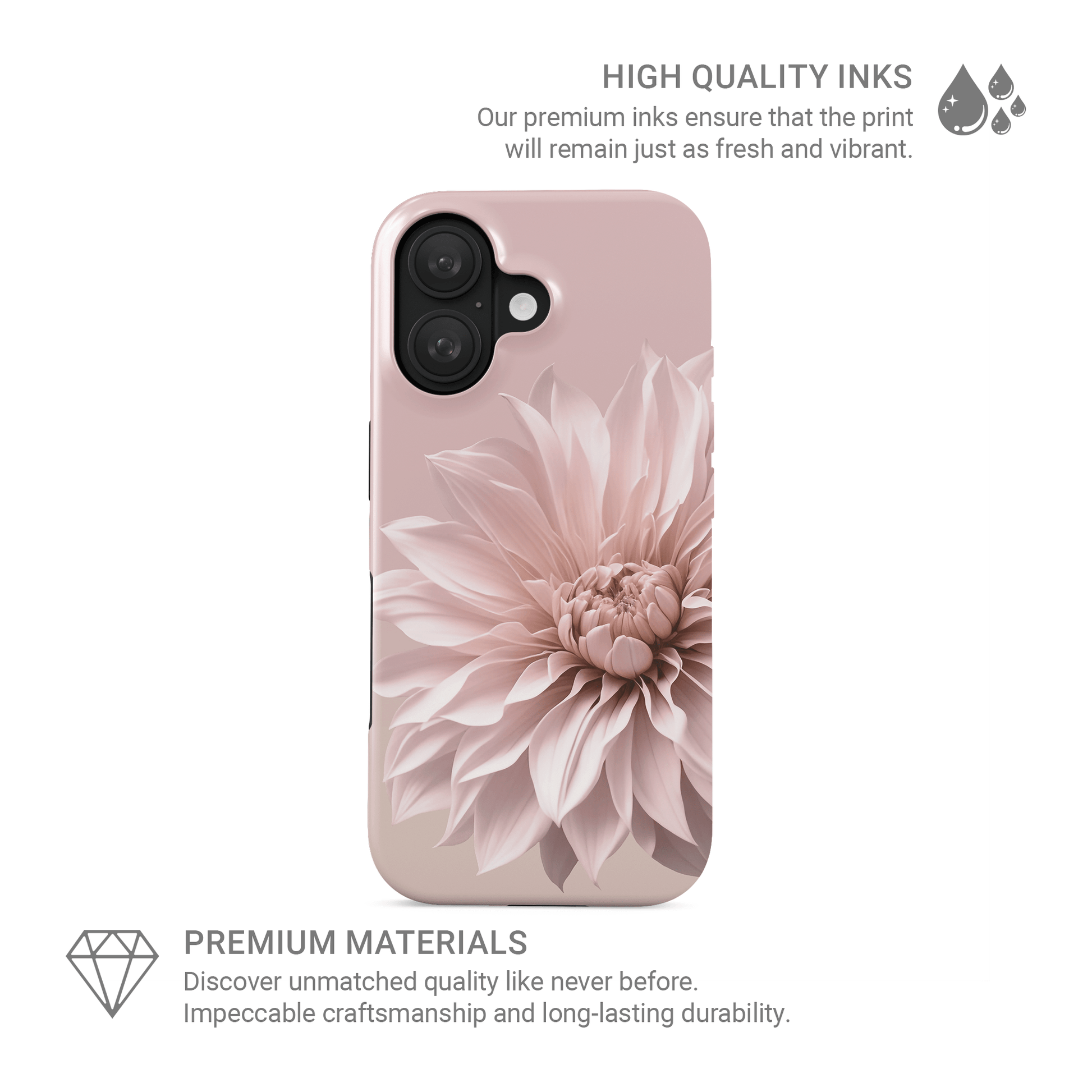 Blush Grace | MagSafe Tough Phone Case - Case & Charm
