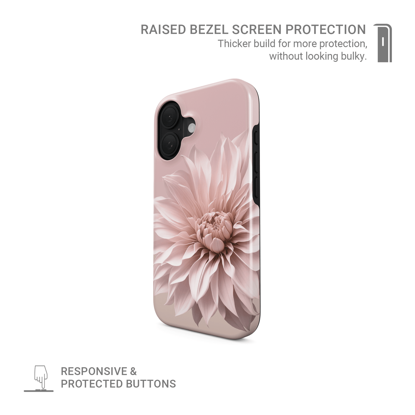 Blush Grace | MagSafe Tough Phone Case - Case & Charm