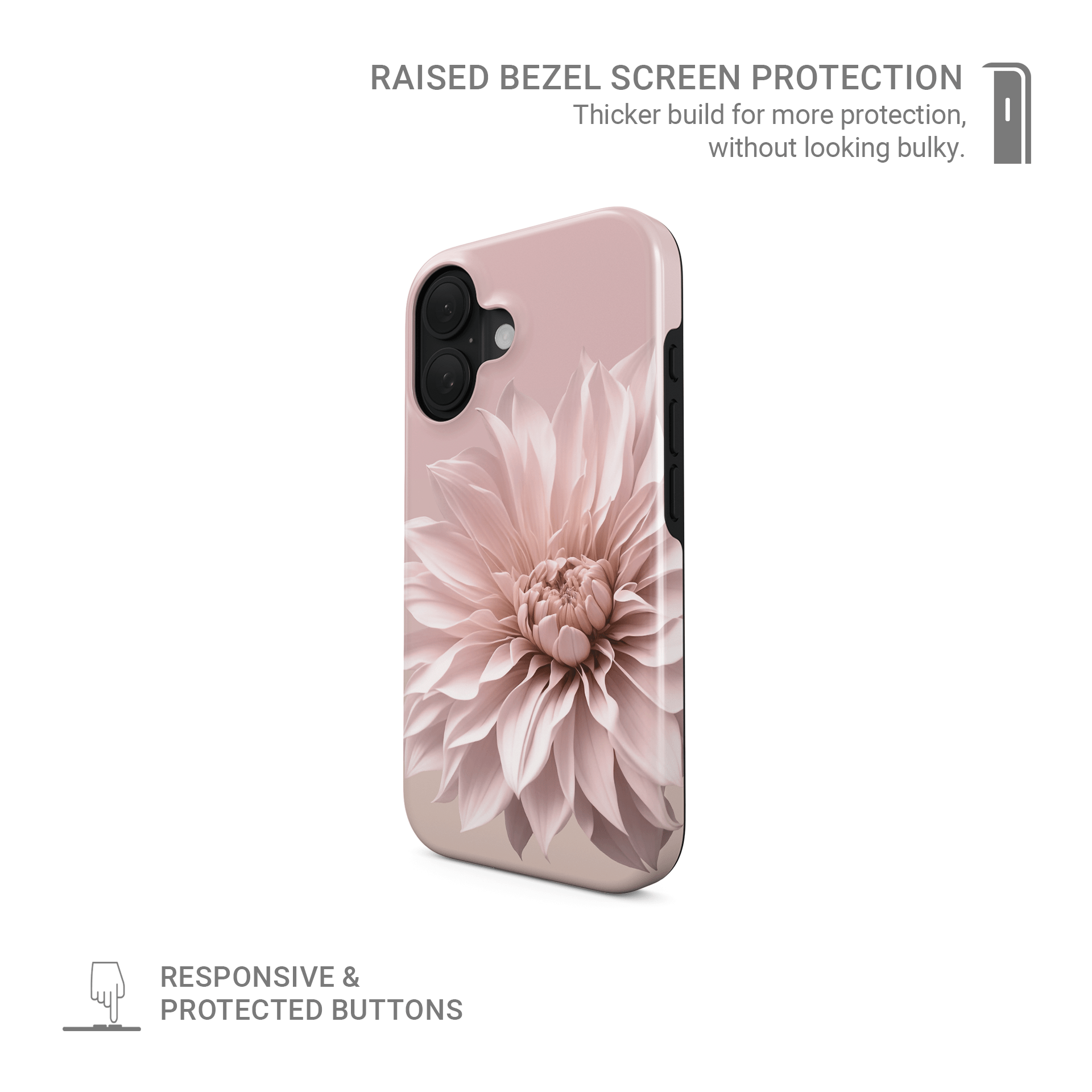 Blush Grace | MagSafe Tough Phone Case - Case & Charm
