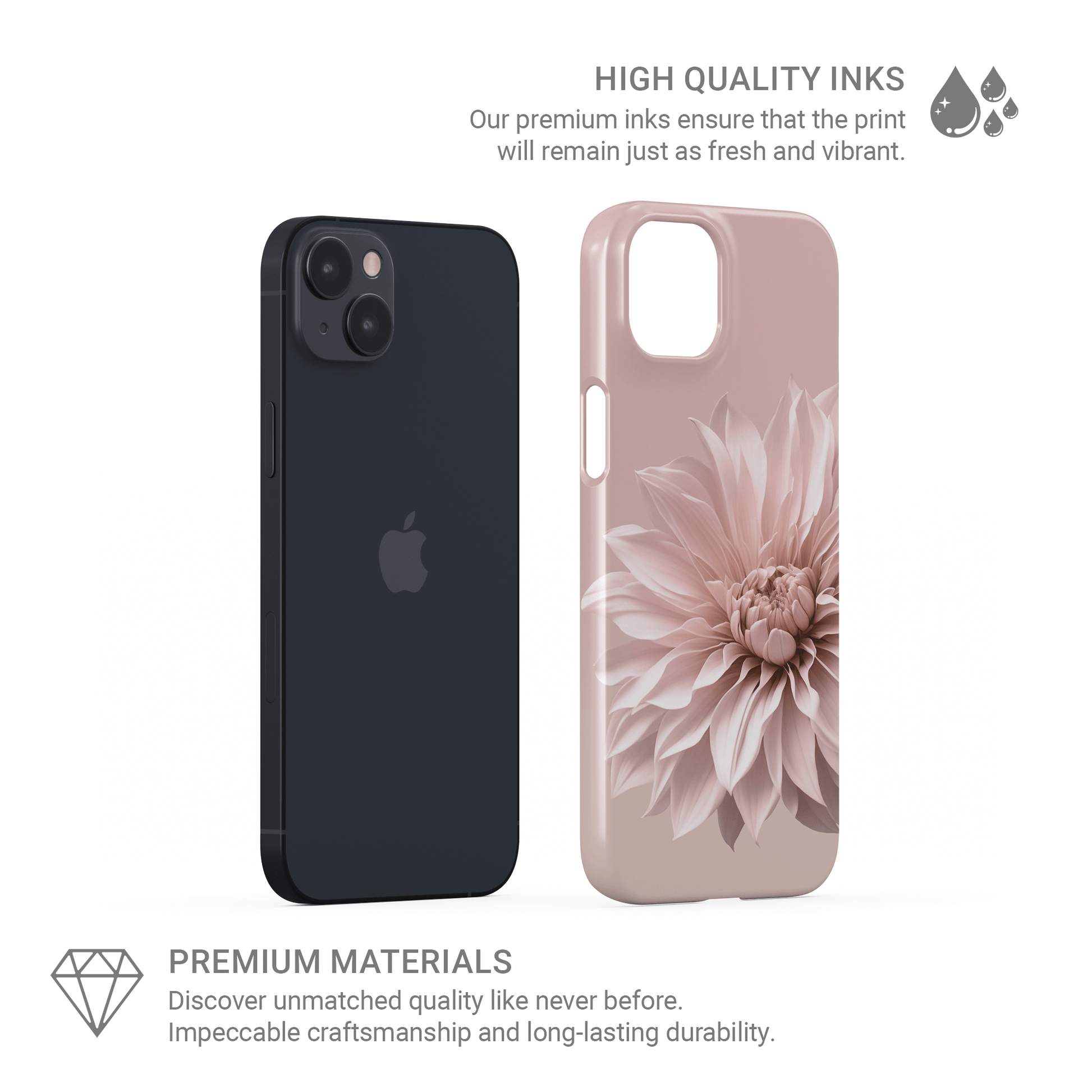 Blush Grace | Snap Phone Case - Case & Charm