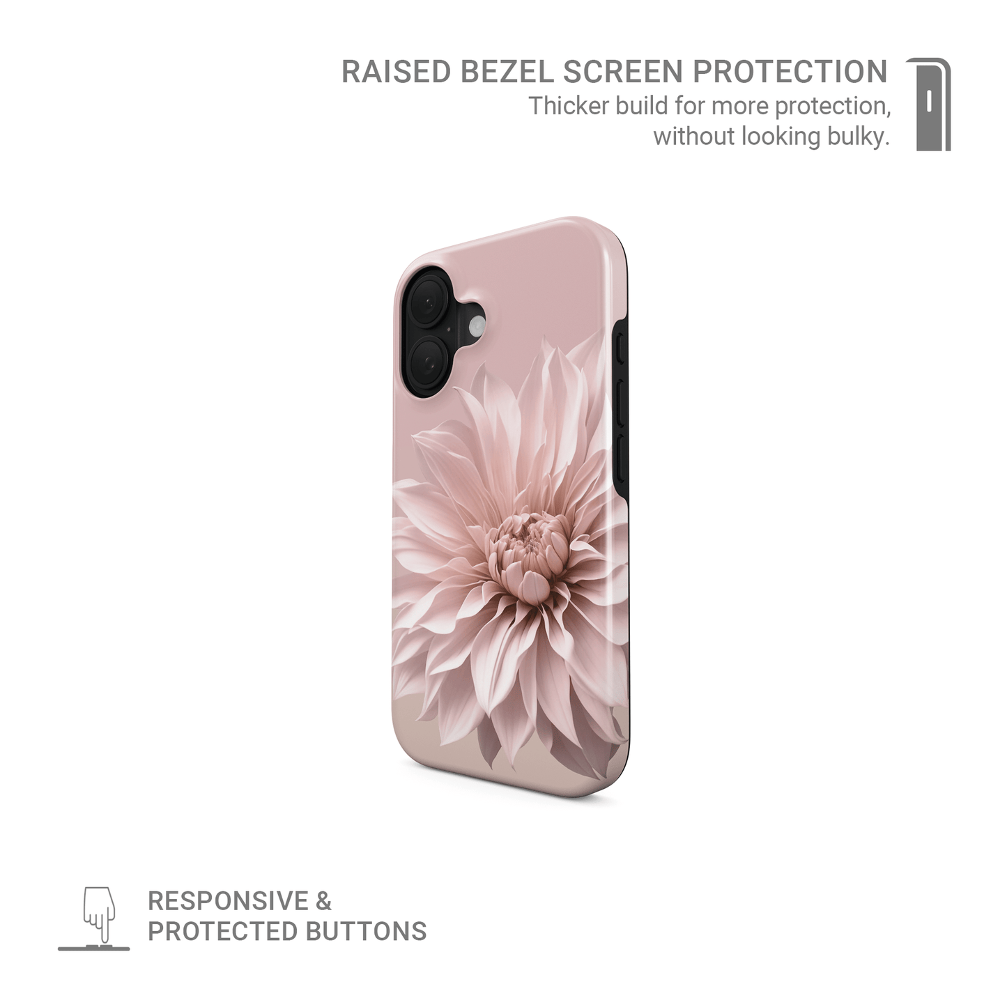 Blush Grace | Tough Phone Case - Case & Charm