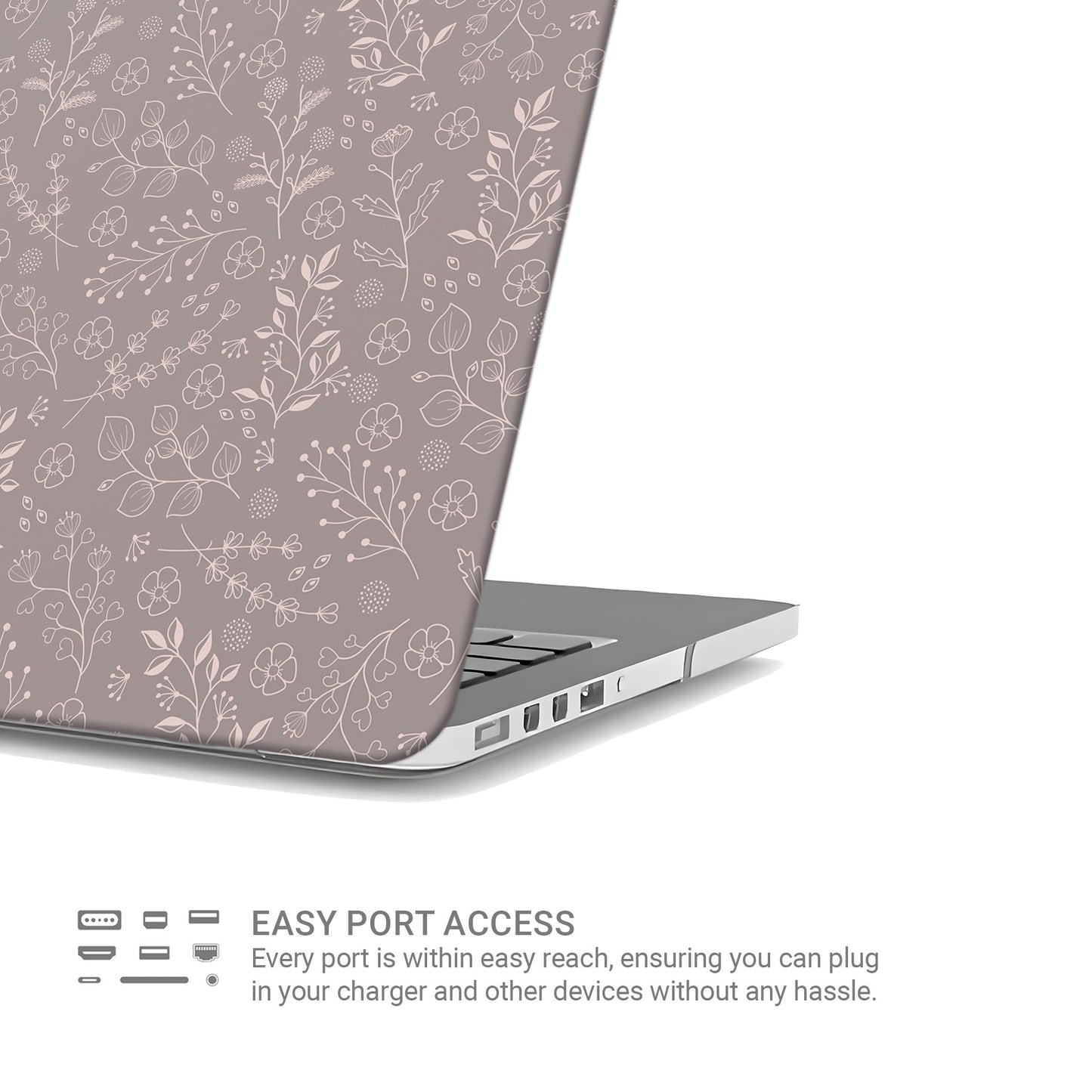 Blush Meadow | MacBook Case - Tech Accessories