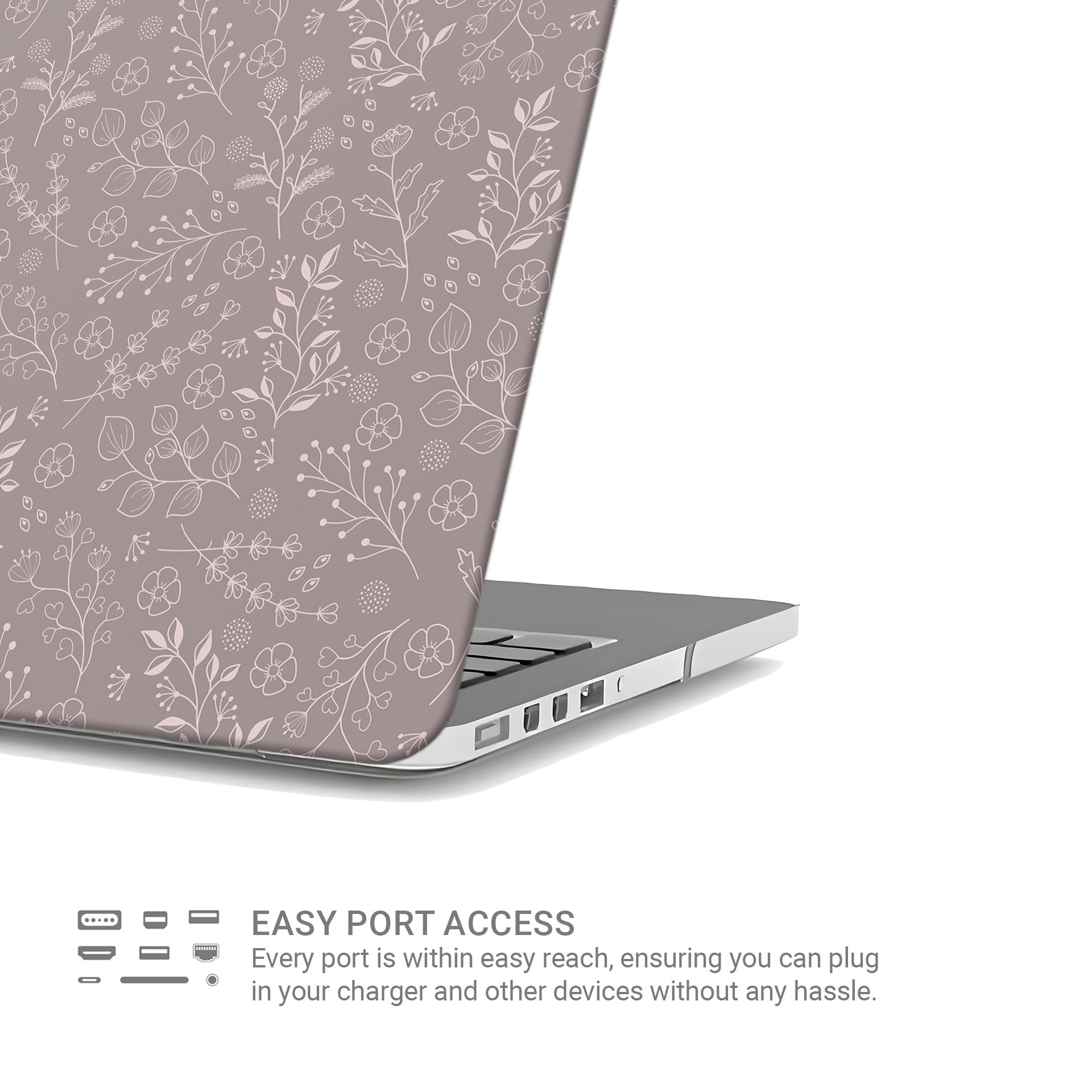 Blush Meadow | MacBook Case - Tech Accessories