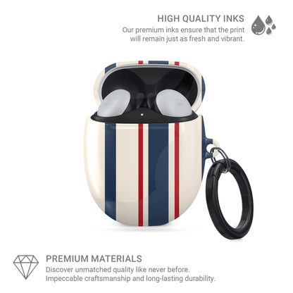 Bosun’s Pinstripe | Google Pixel Buds Tough Case - Case & Charm