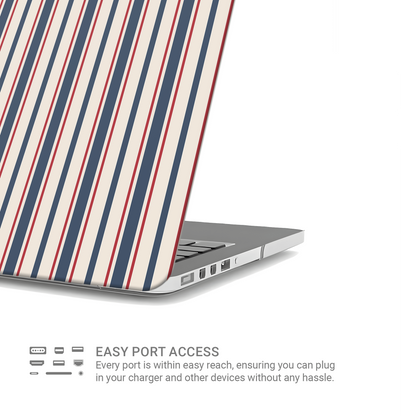 Bosun’s Pinstripe | MacBook Case - Case & Charm