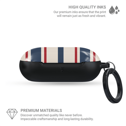 Bosun’s Pinstripe | Samsung Buds Tough Case - Case & Charm