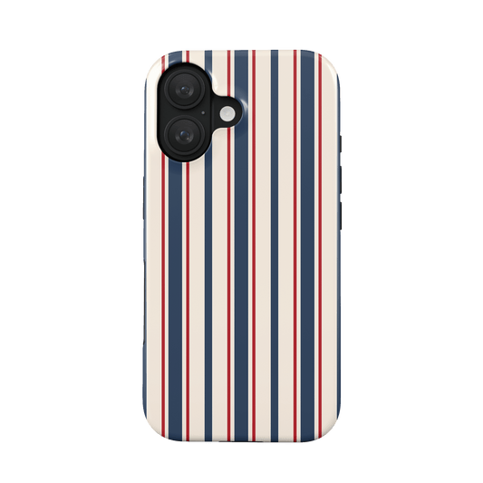 Bosun’s Pinstripe | Tough Phone Case - Case & Charm