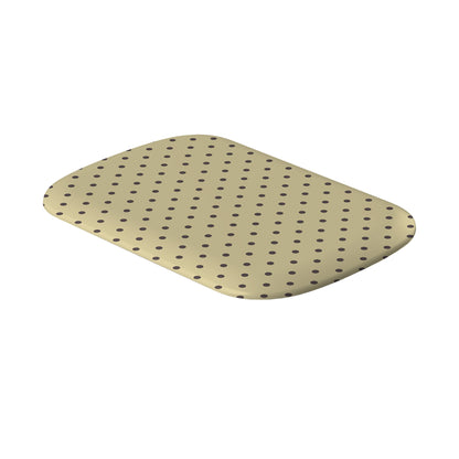 Cocoa Drops Power Bank Shell featuring small, evenly spaced cocoa-brown polka dots on a creamy vanilla background.
