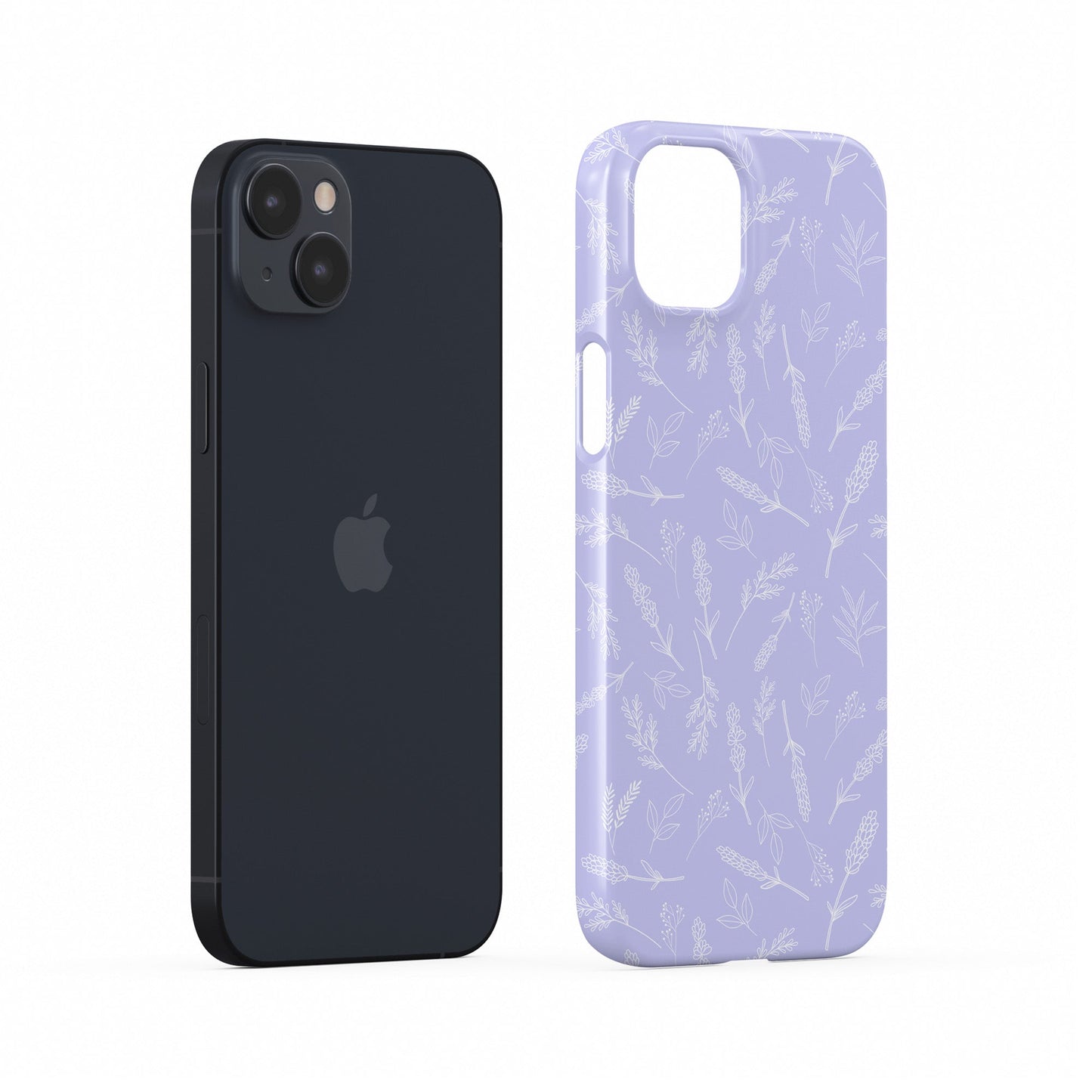 Lavender lilac protective phone case