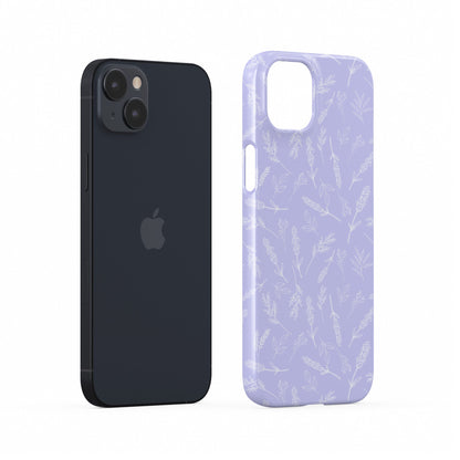 Lavender lilac protective phone case